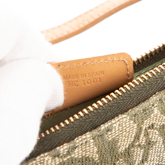 Dior Saddle in Khaki Monogram canvas - Picture 8 of 8